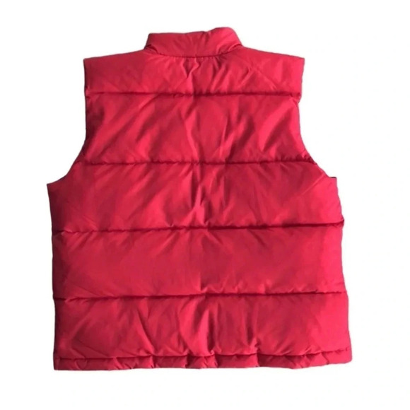 Ralph Lauren Reversible Puffer Vest Women Large Preppy Outerwear Casual Winter - Picture 5 of 10